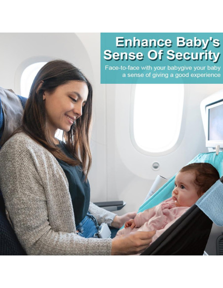 Cama de avión para niños Jaxbo 2025, reposapiés portátil 0.39kg