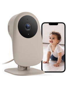 Cámara de Monitoreo para Bebés Nooie 1080P con Audio y Visión Nocturna