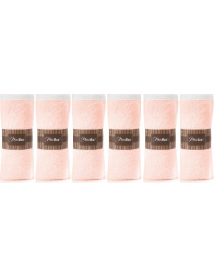 Toallitas Premium para Bebés MINIBOO - 70% Bambú Rosa 6 Pzas 2