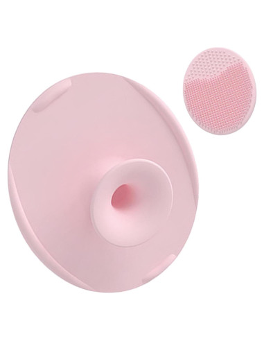 Cepillo de Baño para Bebés Genérico - Silicona Rosa Exfoliador