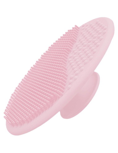 Cepillo de Baño para Bebés Genérico - Silicona Rosa Exfoliador