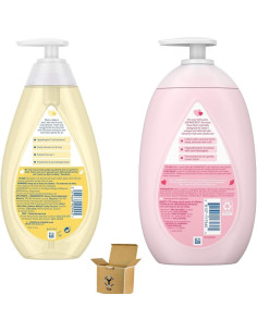 Set de Jabón y Loción Hidratante Johnson's para Bebés 500ml 2