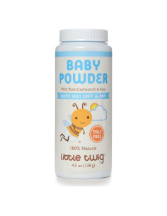 Polvo para Bebé Little Twig 127.57 g Libre de Talco Natural