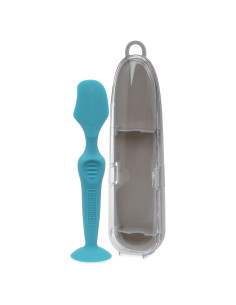 Brocha de Crema para Pañales Dr. Talbot - Aplicador Higiénico Azul