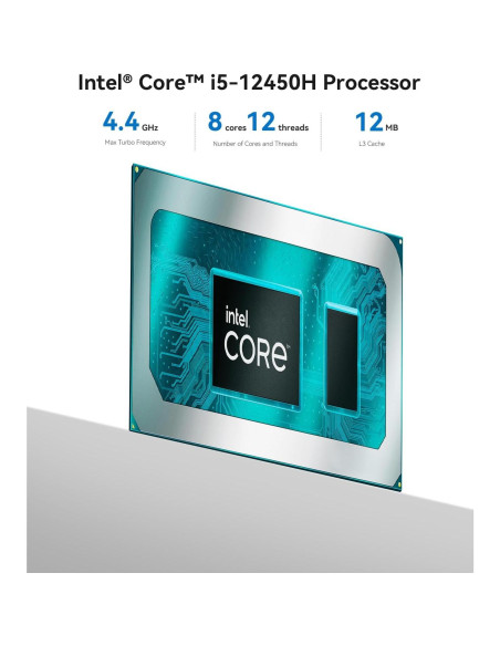 Mini PC Beelink EQi12 i5 12450H 24GB RAM 500GB SSD 4K