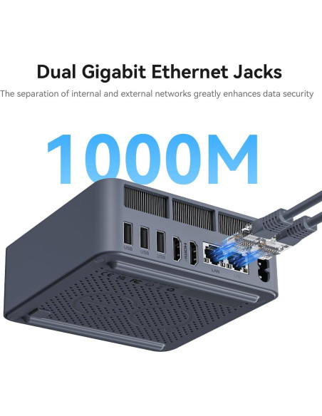 Mini PC Beelink EQi12 i5 12450H 24GB RAM 500GB SSD 4K