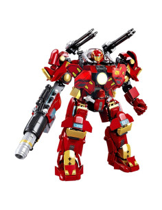 Juego de Bloques Robot Mech Transformable HIGH GODO 588 Piezas