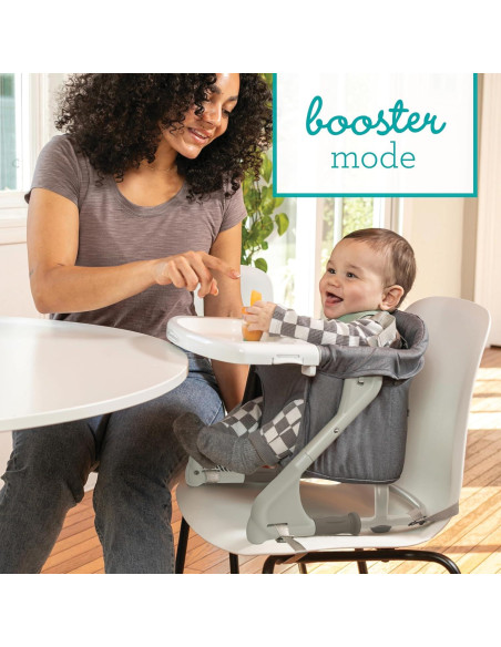 Asiento Elevador de Viaje Infantino 204009-00 Gris, 1.81 kg