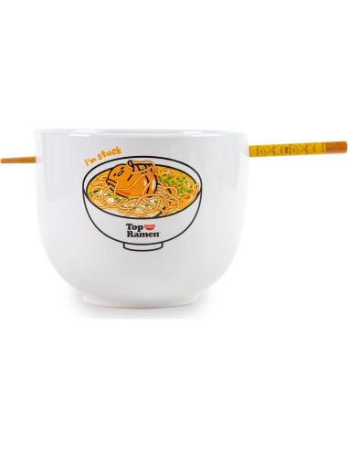 Conjunto de vajilla para ramen Silver Buffalo Gudetama 567g