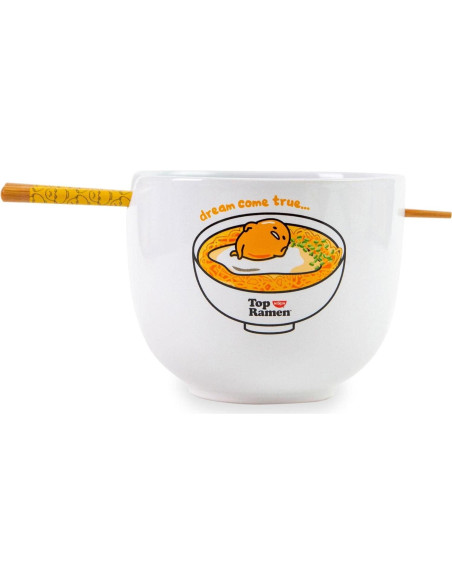 Conjunto de vajilla para ramen Silver Buffalo Gudetama 567g