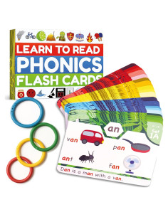 Tarjetas de Flash Fonéticas New Age - Aprender a Leer 4-8 Años