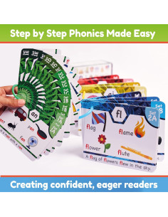 Tarjetas de Flash Fonéticas New Age - Aprender a Leer 4-8 Años 2