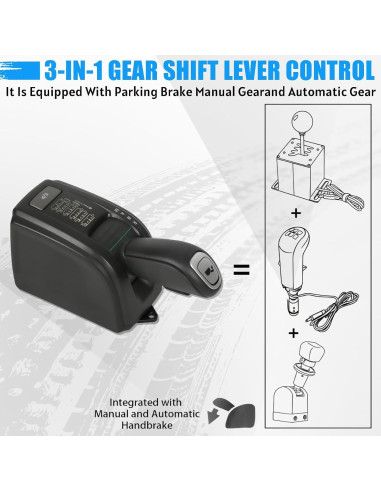 Control de palanca de cambios RYLNOK AT Ultro 3 en 1 USB