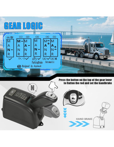 Control de palanca de cambios RYLNOK AT Ultro 3 en 1 USB
