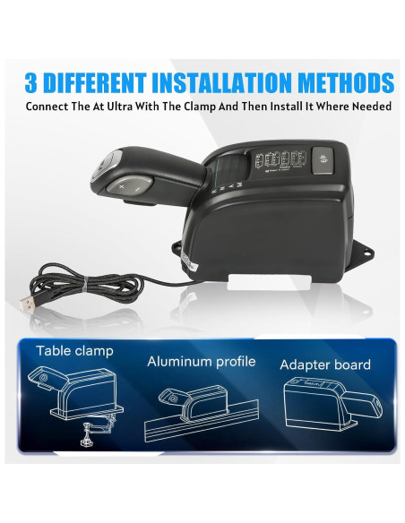 Control de palanca de cambios RYLNOK AT Ultro 3 en 1 USB