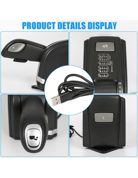 Control de palanca de cambios RYLNOK AT Ultro 3 en 1 USB