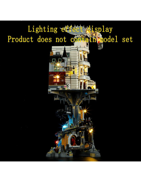 Kit de Luz LED GEAMENT para Lego Harry Potter Gringotts