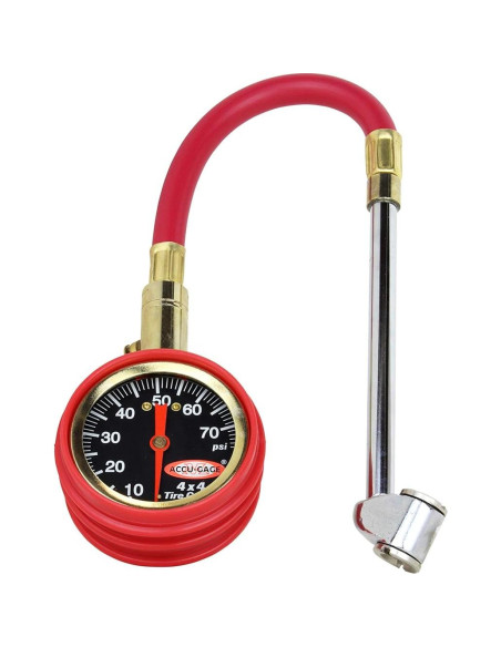 Medidor de Presión de Neumáticos Accu-Gage Milton 0-75 PSI