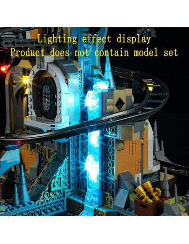 Kit de Luz LED GEAMENT para Lego Harry Potter Gringotts