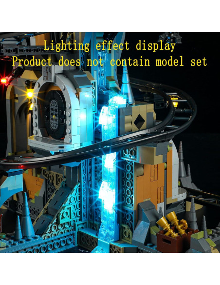 Kit de Luz LED GEAMENT para Lego Harry Potter Gringotts