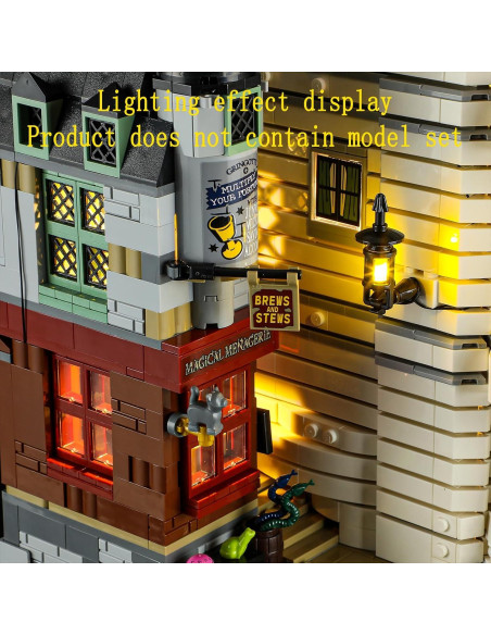 Kit de Luz LED GEAMENT para Lego Harry Potter Gringotts