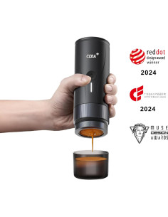 Cafetera Espresso Portátil CERA+ Pro 2024 Compacta y Ligera 2
