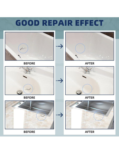 Kit de Reparación de Fibra de Vidrio Krbnk KB-XBG 100g