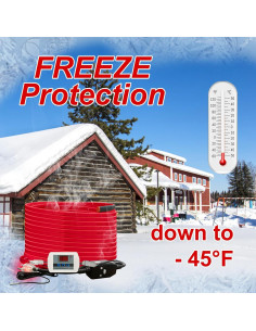 Cinta Térmica OEBLD 3FT para Tuberías de Agua - Protección Congelamiento 2