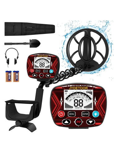 Detector de Metales JYDETOOR JYD-MD01 IP68 5 Modos 25,4 cm