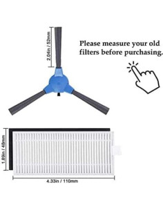 Piezas de Repuesto Kyvol Cybovac E20 E30 E31 - Filtros y Cepillos 2