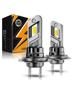 Auxbeam H7 Luz de Niebla 12000 Lúmenes 6500K Q25