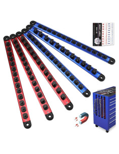 Organizador Magnético para Enchufes SEDY - 6 Piezas, 80 Enchufes