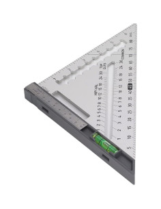 Escuadra de Carpintería YWBL-WH 17.78 cm Aluminio Plateado 2