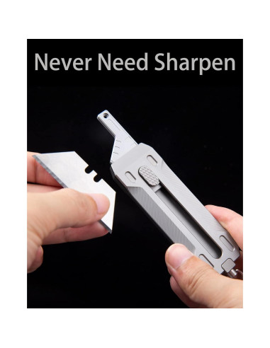 Cortador de Caja Retráctil Tenchilon T4 con 10 Cuchillas SK5