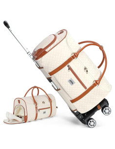 Bolsa de Ropa Rodante Ponhog TR24015BG02 - 54x25 cm Beige