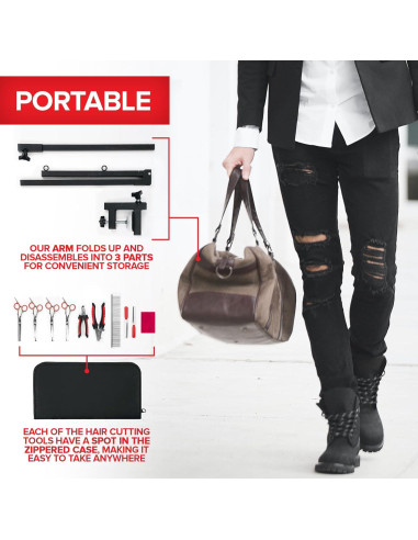 Kit de Acicalamiento para Perros Innovaciones Modernas 12 Piezas