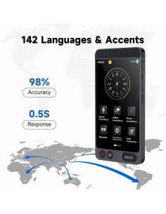 Traductor de Idiomas D21 - Voz y Fotografía, 142 Idiomas 2