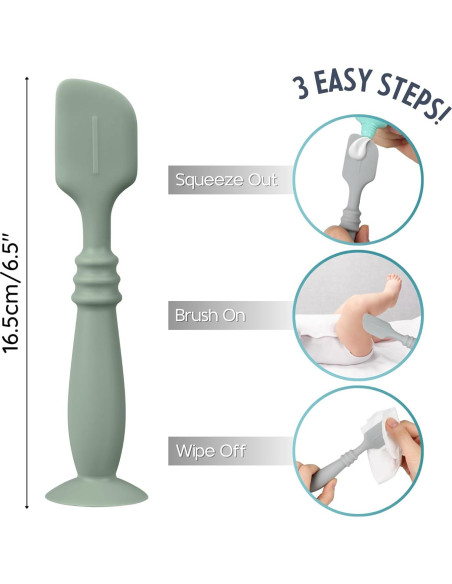 3 Paquetes de Aplicador de Crema para Pañales Nothomme