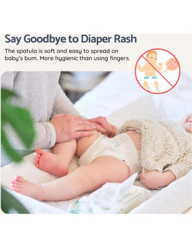 3 Paquetes de Aplicador de Crema para Pañales Nothomme
