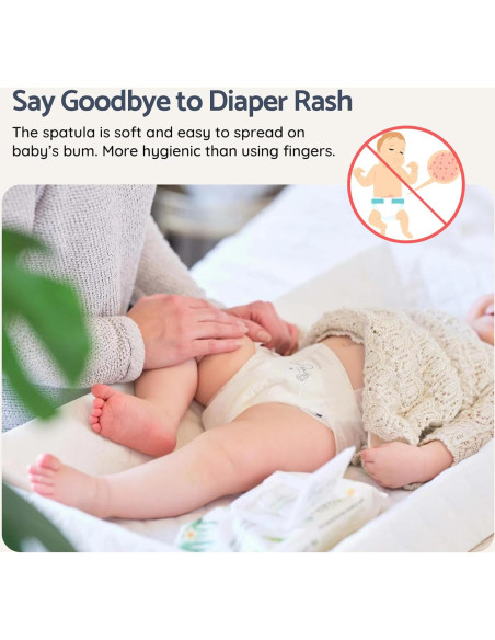 3 Paquetes de Aplicador de Crema para Pañales Nothomme