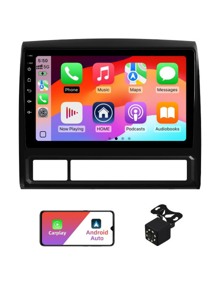 Estéreo de Coche AUMUME Android 13 9" para Toyota Tacoma 2005-2013