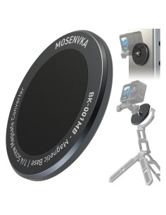 Soporte Magnético para Cámara de Acción MOSENVKA 1/4" Aluminio