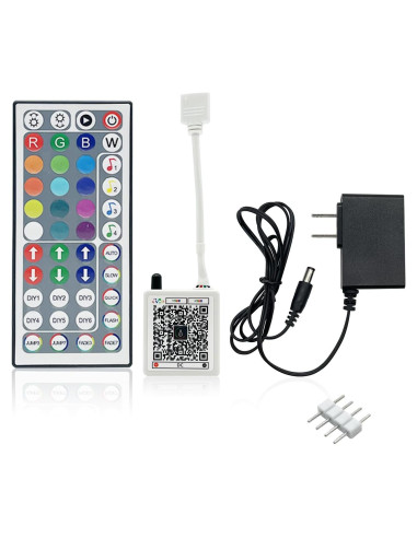 Controlador de Luces LED FONEWE 24V con Control Remoto 44 Teclas