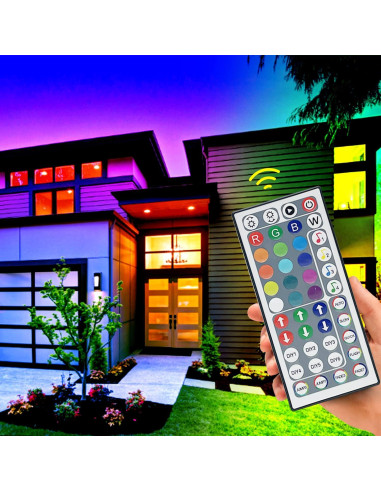 Controlador de Luces LED FONEWE 24V con Control Remoto 44 Teclas