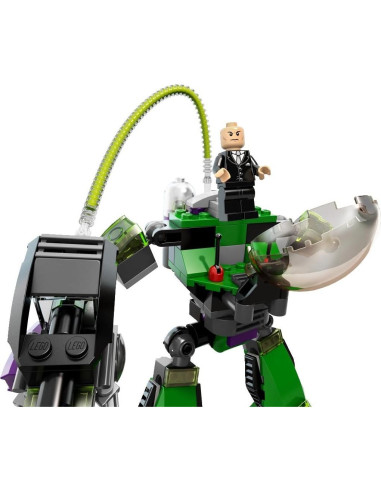 LEGO Superhéroes Superman vs Lex Luthor con robot 15 cm