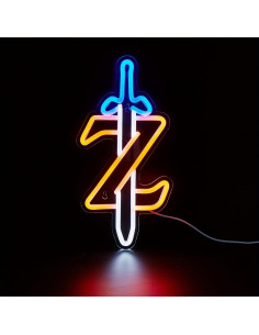 Luz nocturna LED espada Cusgazy USB decorativa 33.97x16.99 cm 2