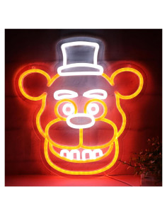 Luz de Neón LED Freddy para Decoración de Pared 33x31cm