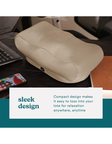 Masajeador de reposapiés HoMedics Comfy, vibraciones, 20x38cm