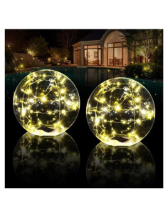 Luces Flotantes Solares Cootway 15 Pulgadas IP68 - 2PC