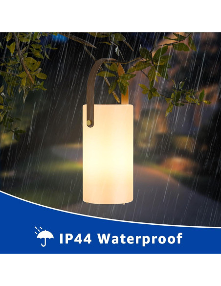 Lámpara de Mesa Solar uuffoo PBG-1427 LED Recargable IP44